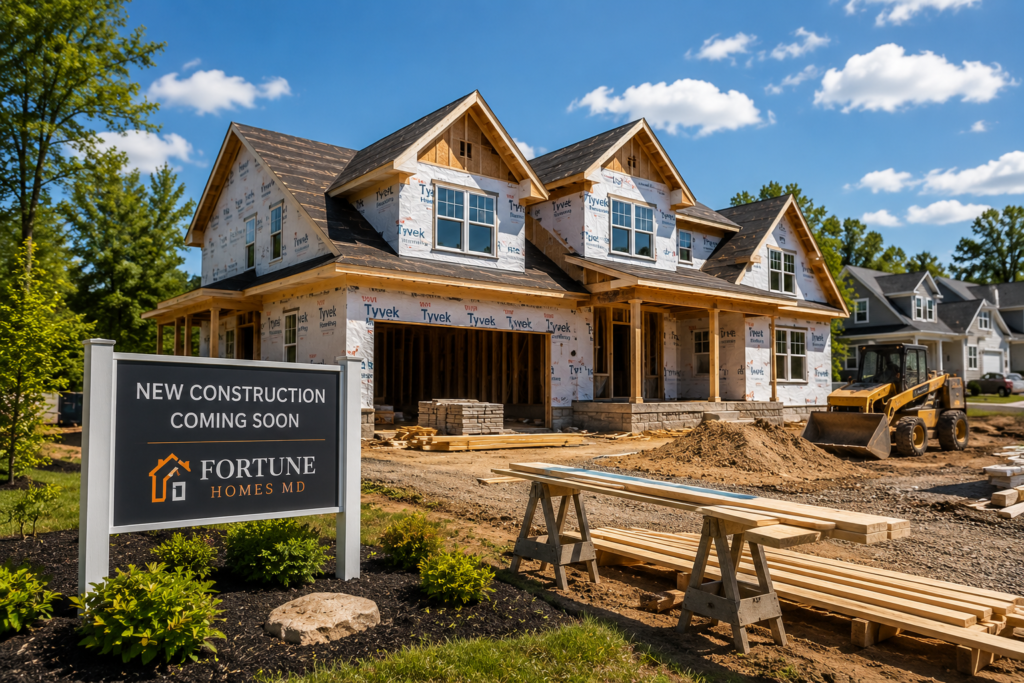 Home construction consultation for custom homes and real estate services in Montgomery County Maryland