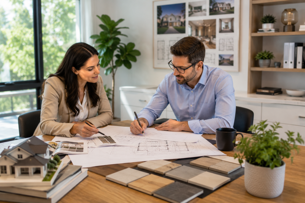 Professional home design consultation for custom homes in Germantown MD