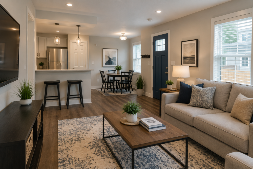 Rental investment property prepared for tenants in Essex Maryland
